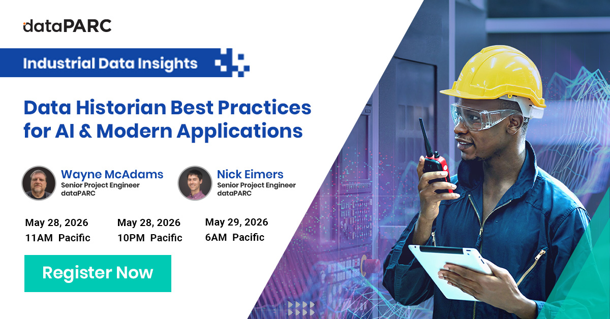 Webinar - Data Historian Best Practices for AI & Modern Applications